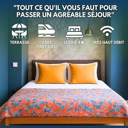 Luxury Apartment "Le Raffine" - Lyon Part-Dieu - Dreamy Flat ليون المظهر الخارجي الصورة